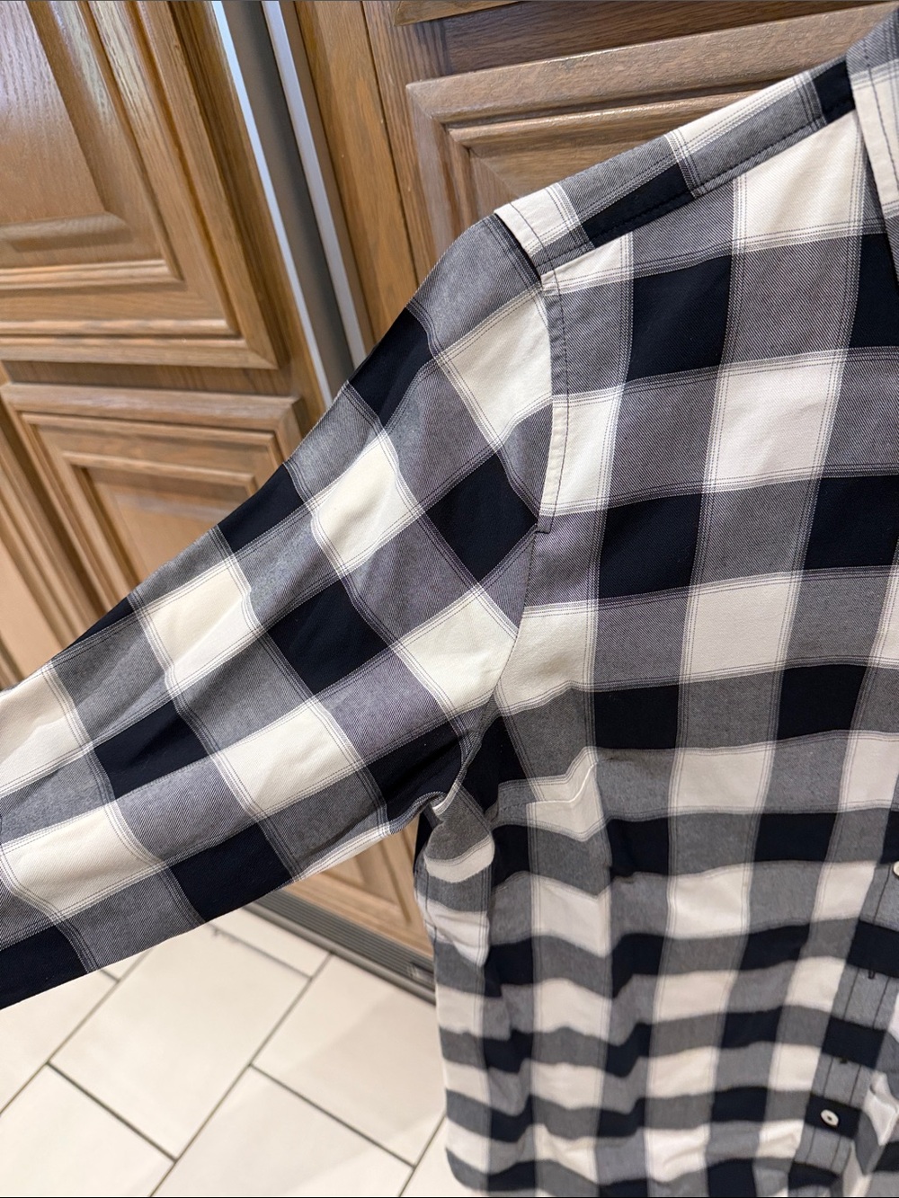 Talbots Plaid Shirt - Picture 5 of 8